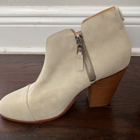 NWOB Rag & Bone Margot Ankle Boots Heels Suede 40 - Picture 8 of 15